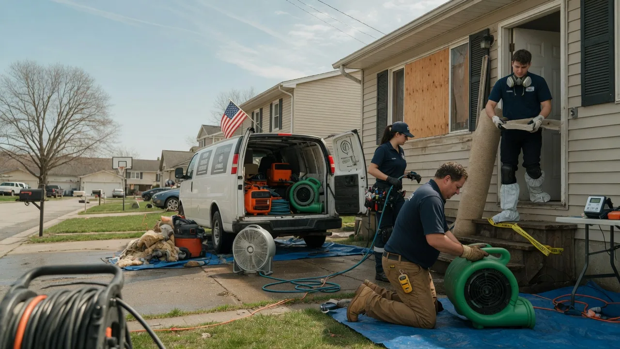 Water Damage Restoration in Vauxhall, NJ near me